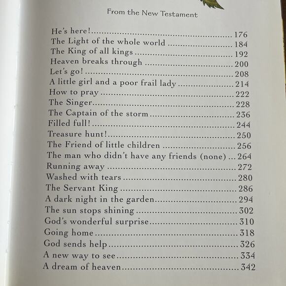 The Jesus Storybook Bible: Every Story Whispers His Name- Zonderkidz Illustrated - Picture 8 of 8